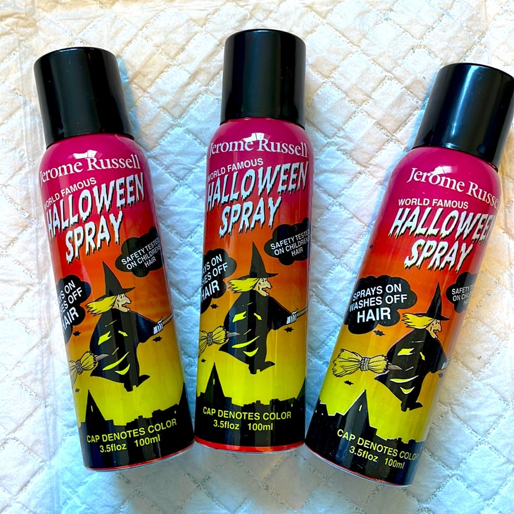 Halloween Hair Color Spray (black)
